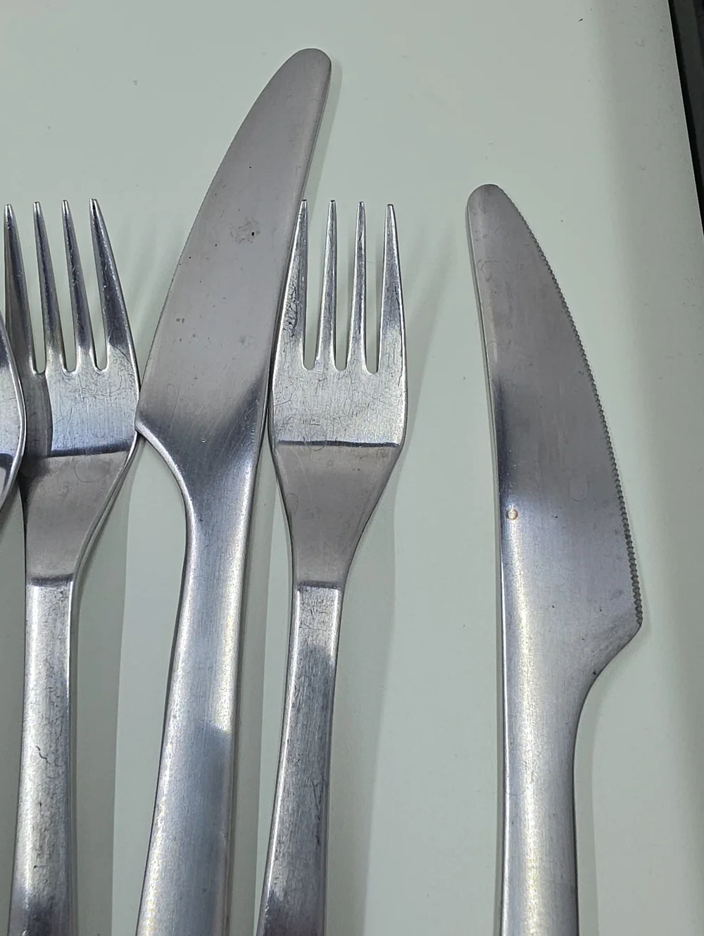 Ikea 365+ Stainless Steel Flatware 19 Pieces Nicolas Cortolezzis Frosted